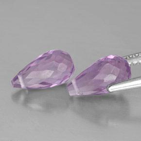 Amethyst Gemstone in 8.8 x 4.9 mm Size for Sale, Amethyst Stone in Violet Color