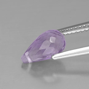 Amethyst Gemstone in 9 x 5.1 mm Size for Sale, Amethyst Stone in Violet Color