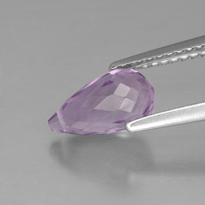 Amethyst Gemstone in 9.2 x 5 mm Size for Sale, Amethyst Stone in Violet Color