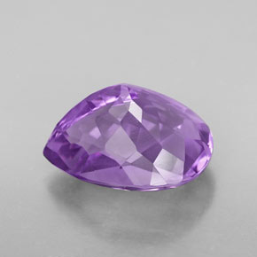 Amethyst Gemstone in 13.5 x 10 mm Size for Sale, Amethyst Stone in Violet Color