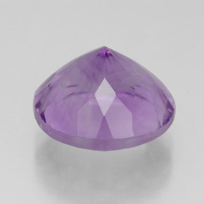Amethyst Gemstone in 11 mm (calibrated) Size for Sale, Amethyst Stone in Violet Color