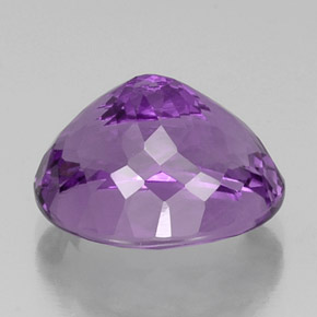 Amethyst Gemstone in 15.3 x 11.9 mm Size for Sale, Amethyst Stone in Violet Color