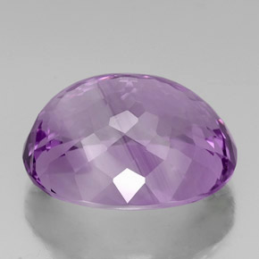 Amethyst Gemstone in 24.1 x 19.4 mm Size for Sale, Amethyst Stone in Violet Color