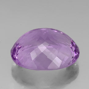 Amethyst Gemstone in 22.7 x 19.3 mm Size for Sale, Amethyst Stone in Violet Color