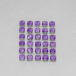 Amethyst Gemstone in 2.9 x 2.9 mm Size for Sale, Amethyst Stone in Violet Color