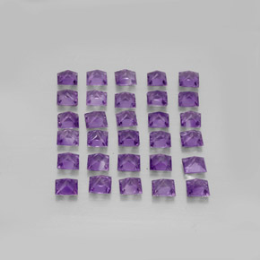 Amethyst Gemstone in 2.9 x 2.9 mm Size for Sale, Amethyst Stone in Violet Color