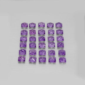 Amethyst Gemstone in 3.1 x 3.1 mm Size for Sale, Amethyst Stone in Violet Color