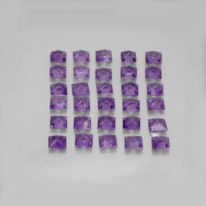 Amethyst Gemstone in 3 x 2.9 mm Size for Sale, Amethyst Stone in Violet Color