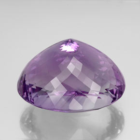 Amethyst Gemstone in 34.2 x 28.6 mm Size for Sale, Amethyst Stone in Violet Color