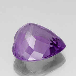 Amethyst Gemstone in 19.5 x 18.9 mm Size for Sale, Amethyst Stone in Violet Color