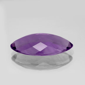 Amethyst Gemstone in 20.3 x 10.5 mm Size for Sale, Amethyst Stone in Violet Color