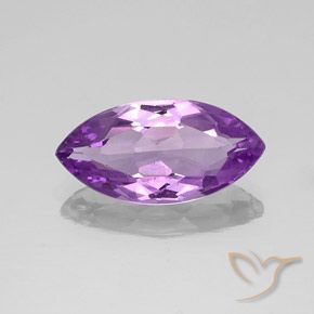 6.79ct Natural Purplish Violet Amethyst, Marquise, VS