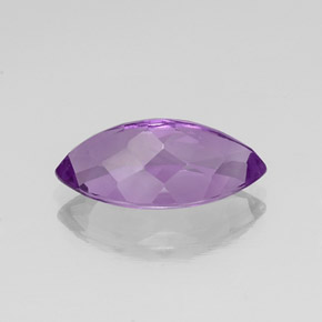Amethyst Gemstone in 20 x 10 mm (calibrated) Size for Sale, Amethyst Stone in Medium Purplish Violet Color