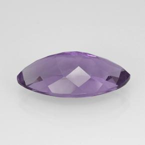Amethyst Gemstone in 17.8 x 9.4 mm Size for Sale, Amethyst Stone in Violet Color