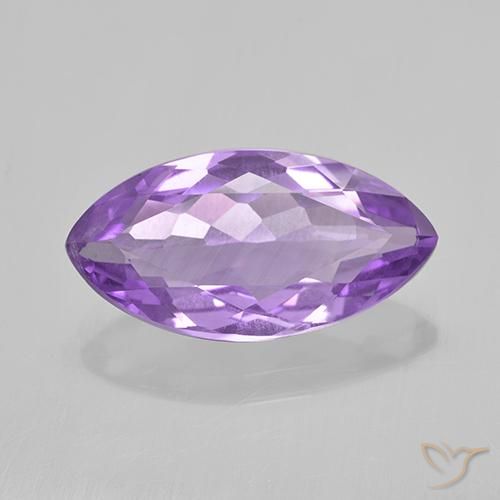 5.26ct Natural Deep Iris Violet Amethyst, Marquise, VVS-VS