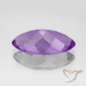 Amethyst Gemstone in 18 x 9.2 mm Size for Sale, Amethyst Stone in Purplish Violet Color