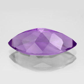 Amethyst Gemstone in 19.5 x 10 mm Size for Sale, Amethyst Stone in Violet Color