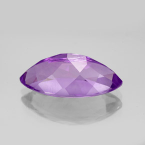 Amethyst Gemstone in 18.2 x 9.4 mm Size for Sale, Amethyst Stone in Violet Color