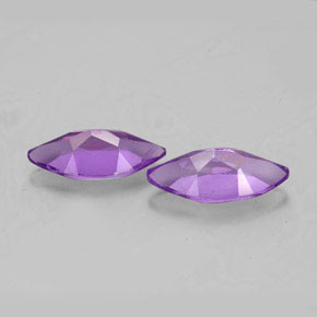 Amethyst Gemstone in 10 x 5 mm (calibrated) Size for Sale, Amethyst Stone in Violet Color