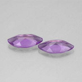 Amethyst Gemstone in 10 x 5 mm (calibrated) Size for Sale, Amethyst Stone in Violet Color