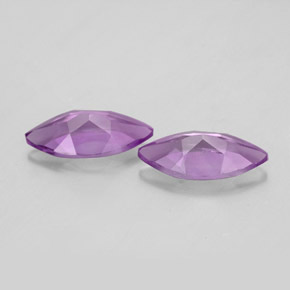 Amethyst Gemstone in 10 x 5 mm (calibrated) Size for Sale, Amethyst Stone in Violet Color
