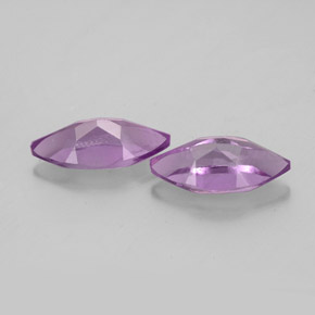 Amethyst Gemstone in 10 x 5 mm (calibrated) Size for Sale, Amethyst Stone in Violet Color