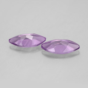 Amethyst Gemstone in 10 x 5 mm (calibrated) Size for Sale, Amethyst Stone in Violet Color