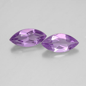 1.85 ct Violet Amethyst Gemstone, Amethyst Gem in Marquise Facet Shape for Sale.