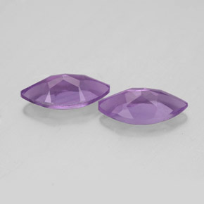 Amethyst Gemstone in 10 x 5 mm (calibrated) Size for Sale, Amethyst Stone in Violet Color