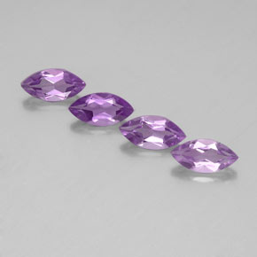 Medium Purplish Violet Аметист Камень - 1ct Фасетная Маркиза (ID: 352064)
