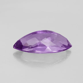 Amethyst Gemstone in 18 x 9 mm (calibrated) Size for Sale, Amethyst Stone in Violet Color