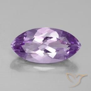 4.14ct Natural Medium Violet Amethyst, Marquise, VS