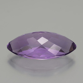 Amethyst Gemstone in 20.7 x 10.5 mm Size for Sale, Amethyst Stone in Violet Color