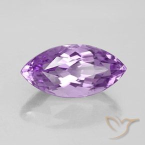8.10 ct Violet Amethyst Stone, Natural Amethyst in Marquise Facet Shape for Sale