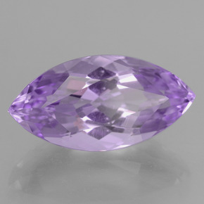 8.95 ct Violet Amethyst Stone, Natural Amethyst in Marquise Facet Shape for Sale