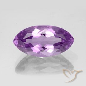5.31ct Natural Medium Purplish Violet Amethyst, Marquise, VS
