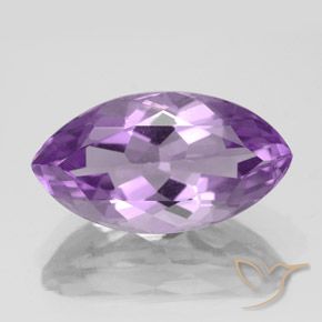 6.07ct Natural Deep Purplish Violet Amethyst, Marquise, VS