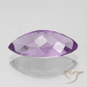 Amethyst Gemstone in 16.7 x 8.5 mm Size for Sale, Amethyst Stone in Purplish Violet Color