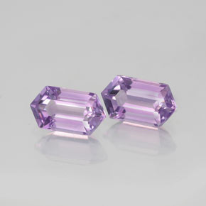 1.16 ct Violet Amethyst Stone, Natural Amethyst in Hexagon Cut Shape for Sale