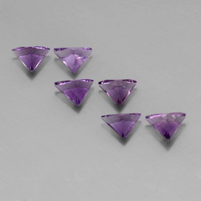 Amethyst Gemstone in 7.1 x 6.3 mm Size for Sale, Amethyst Stone in Violet Color