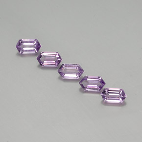2.53 ct Violet Amethyst Gemstone, Amethyst Gem in Hexagon Cut Shape for Sale.