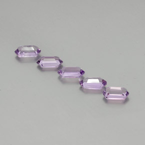 Amethyst Gemstone in 7.1 x 4 mm Size for Sale, Amethyst Stone in Violet Color