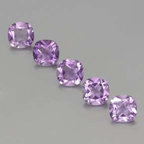 Iris Violet Amethyst Gem - 0.9ct Cushion-Cut (ID: 356047)