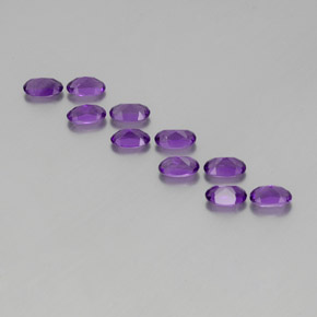 Amethyst Gemstone in 5 x 3 mm (calibrated) Size for Sale, Amethyst Stone in Violet Color