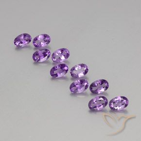 4.02ctw Natural Purplish Violet Amethyst, Oval, VVS-VS