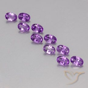 4.16ctw Natural Purplish Violet Amethyst, Oval, VVS-VS