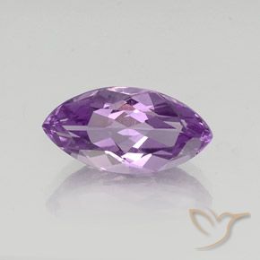 6.4 ct Marquise Cut Amethyst, 18.1 x 9.2 mm From Brazil, Photo A