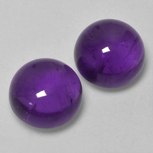 2.5ct Round Cabochon Purple Amethyst Gem for sale 2.5ct Round Cabochon Purple Amethyst Gem (ID: 363428)