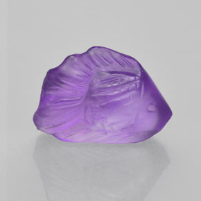5.4ct Carved Fish Purple Amethyst Gem for sale 5.4ct Carved Fish Purple Amethyst Gem (ID: 364683)