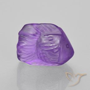 6.22 ct Carved Amethyst, 13.6 x 11.1 mm From Brazil, Photo A
